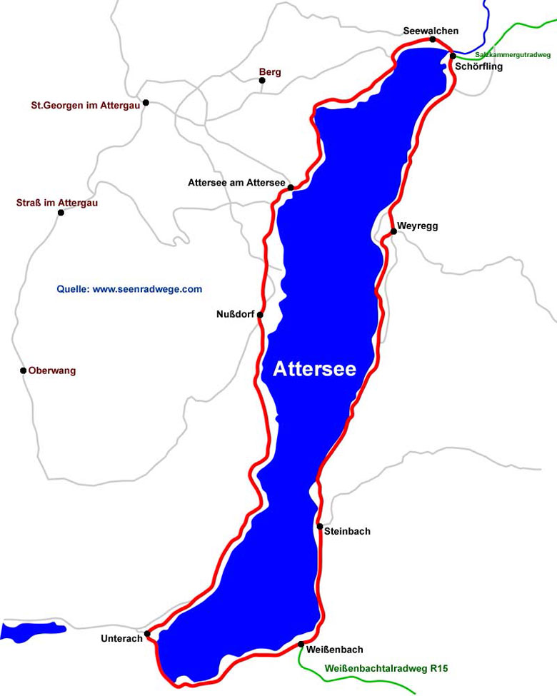 Rund um den Attersee 
