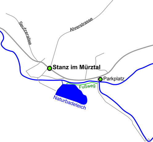 Naturbadeteich Stanz im Mürztal