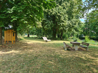 Badestelle Tauberrettersheim an der Tauber